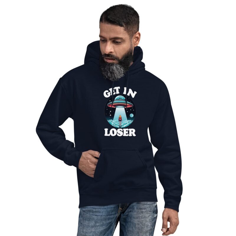 RADMAR, Get in Loser, UFO Unisex Hoodie