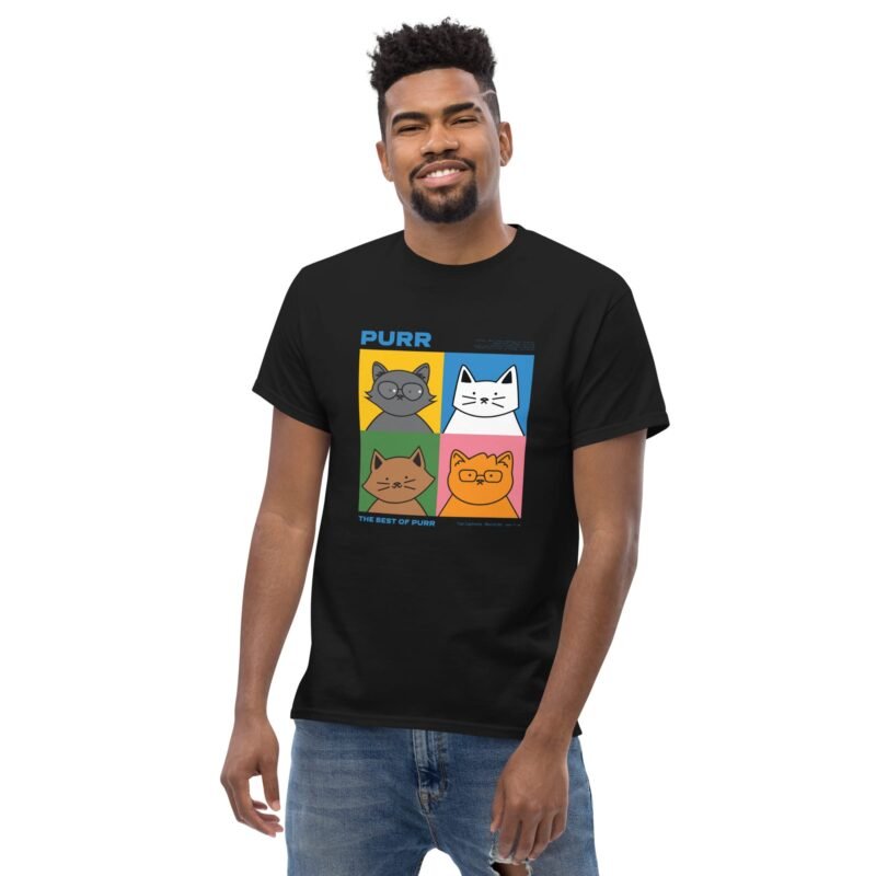 Cat Lover’s T-shirt, Purr - Unisex classic tee - Imagen 11