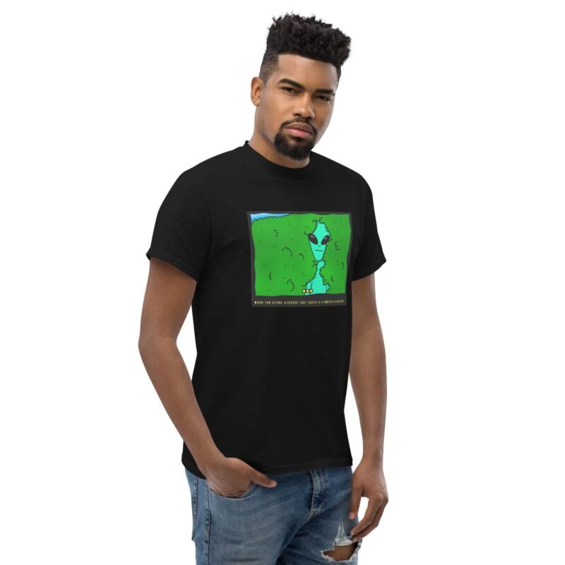 Alien T-Shirt: Fun The Simpsons Meme - Unisex classic tee - Imagen 16