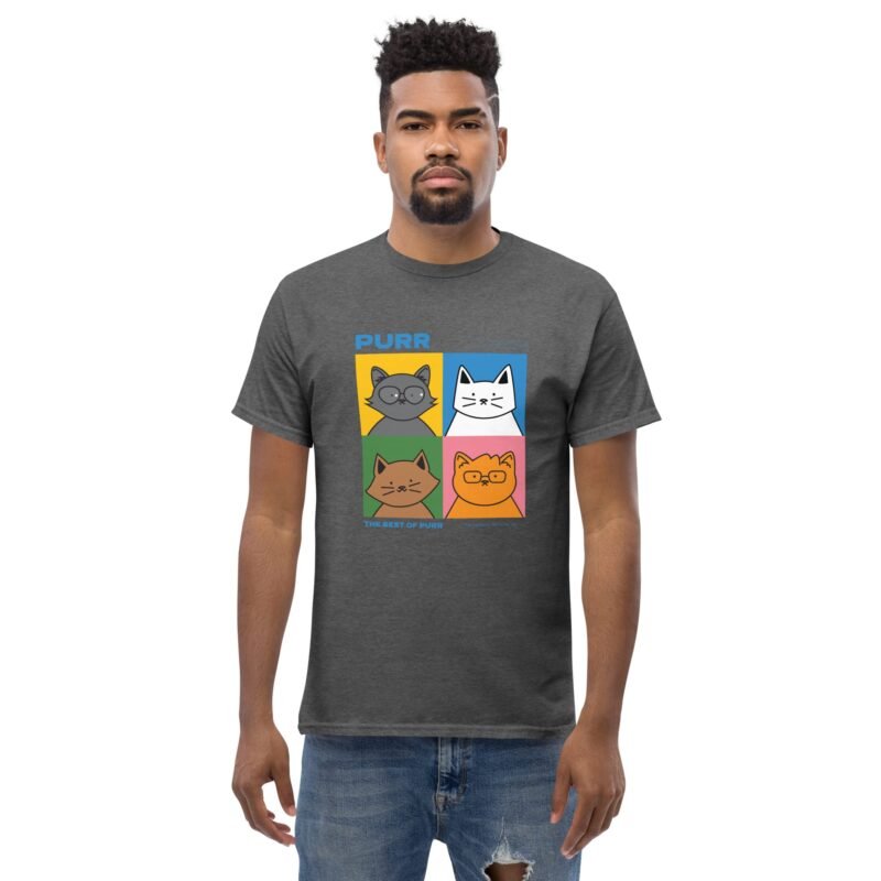 Cat Lover’s T-shirt, Purr - Unisex classic tee - Imagen 26