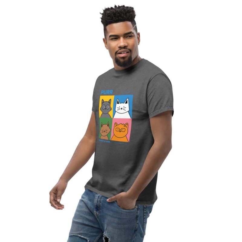 Cat Lover’s T-shirt, Purr - Unisex classic tee - Imagen 31