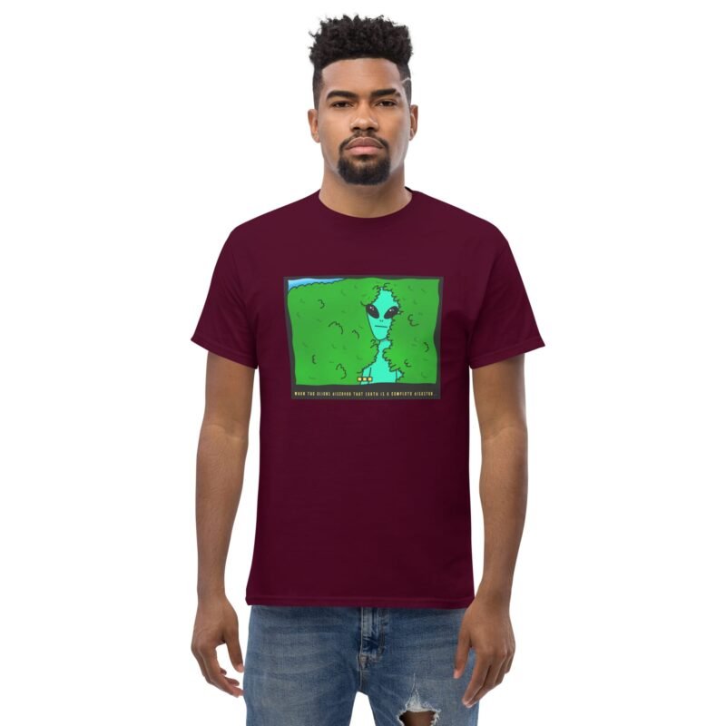 Alien T-Shirt: Fun The Simpsons Meme - Unisex classic tee - Imagen 2