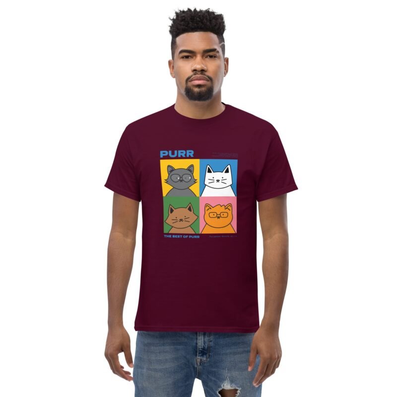 Cat Lover’s T-shirt, Purr - Unisex classic tee - Imagen 2