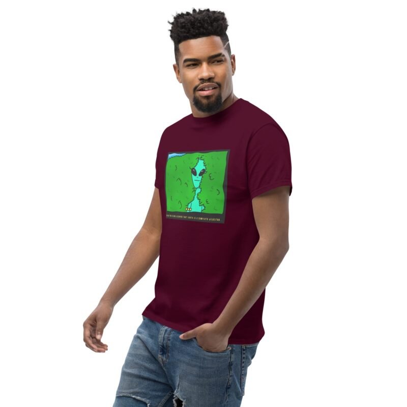 Alien T-Shirt: Fun The Simpsons Meme - Unisex classic tee - Imagen 7