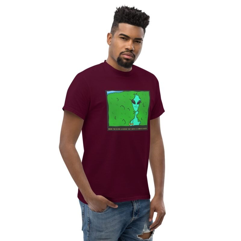 Alien T-Shirt: Fun The Simpsons Meme - Unisex classic tee - Imagen 9