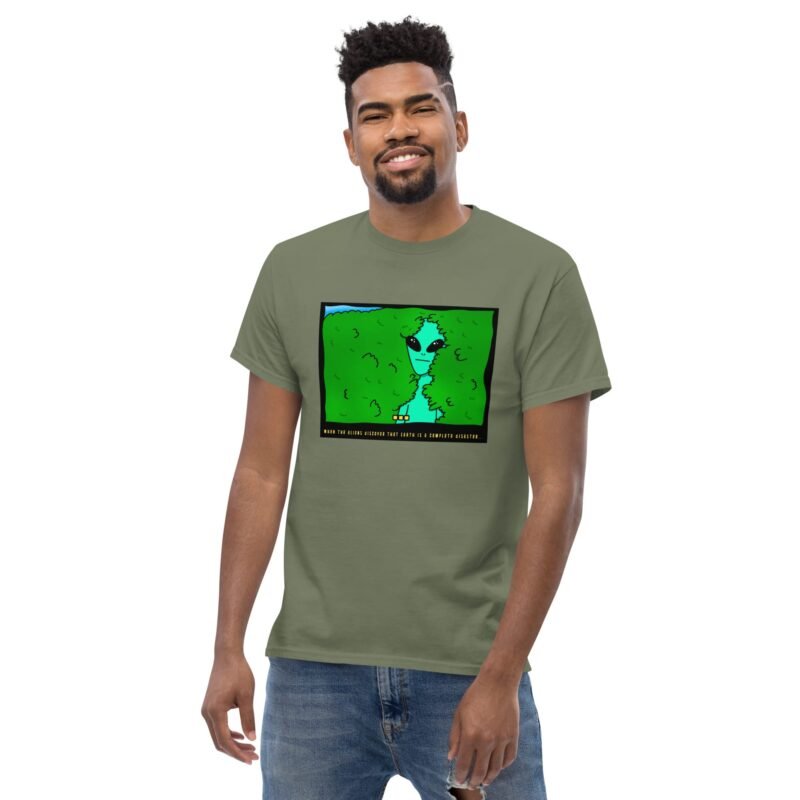 Alien T-Shirt: Fun The Simpsons Meme - Unisex classic tee - Imagen 26
