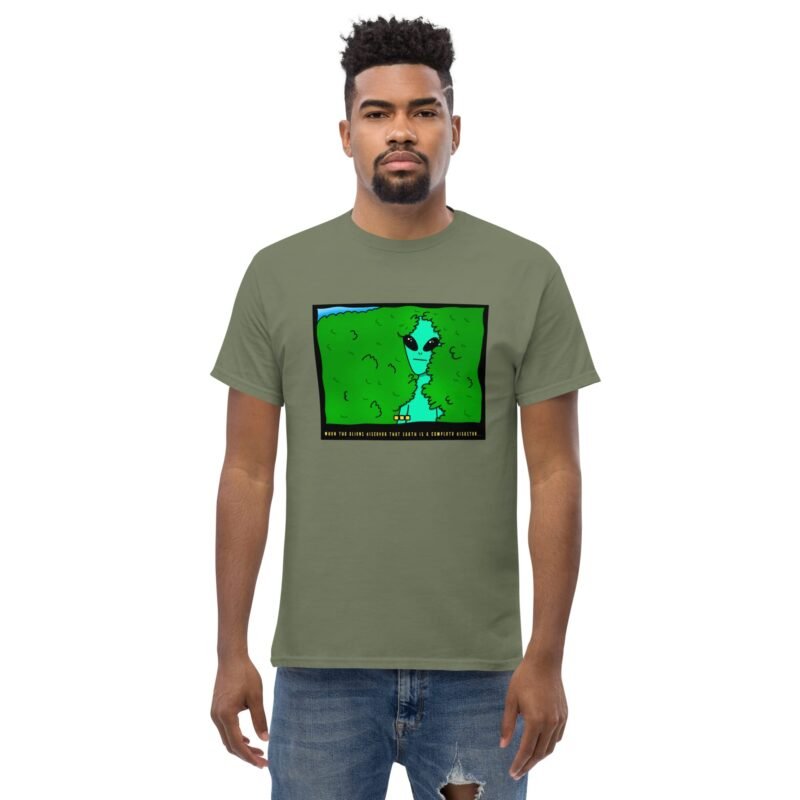 Alien T-Shirt: Fun The Simpsons Meme - Unisex classic tee - Imagen 25