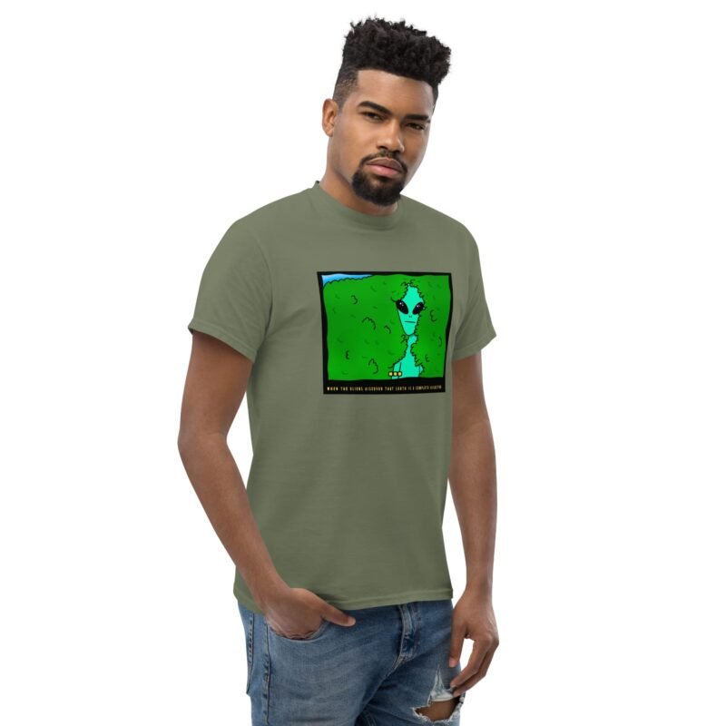 Alien T-Shirt: Fun The Simpsons Meme - Unisex classic tee - Imagen 32
