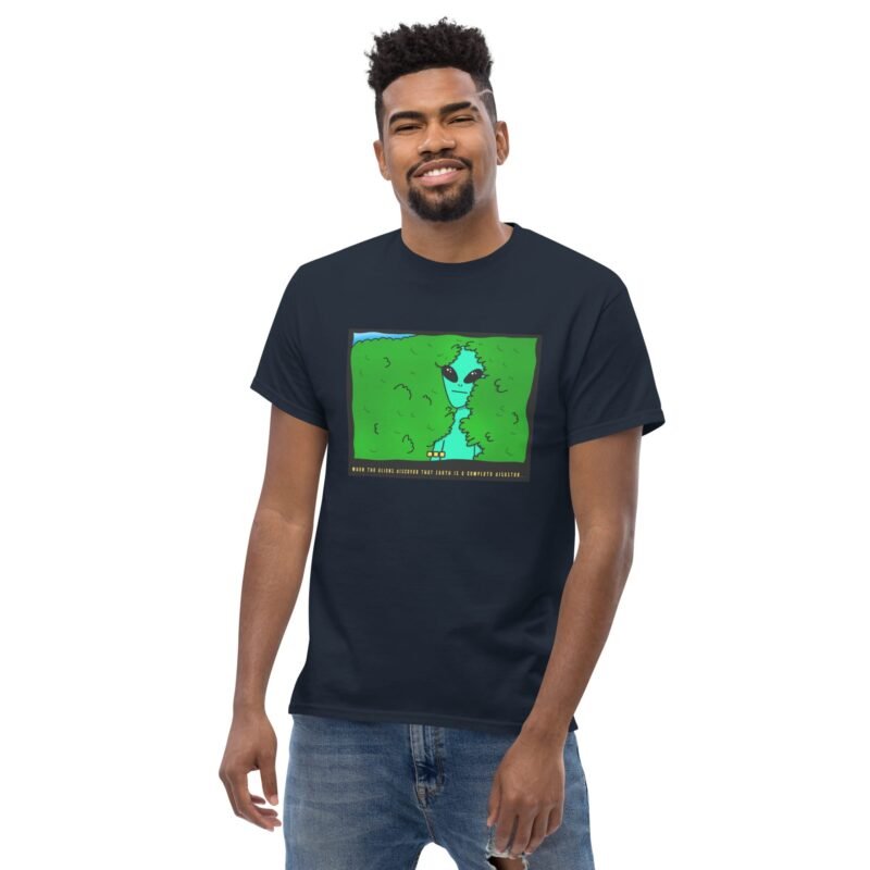 Alien T-Shirt: Fun The Simpsons Meme - Unisex classic tee - Imagen 18