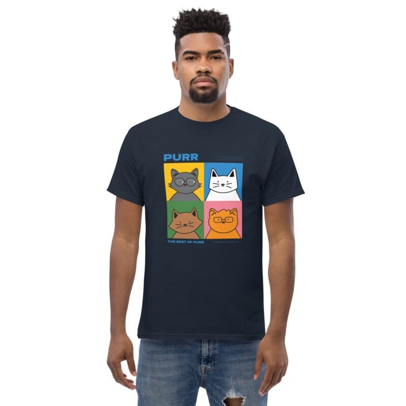 Cat Lover’s T-shirt, Purr - Unisex classic tee - Imagen 18