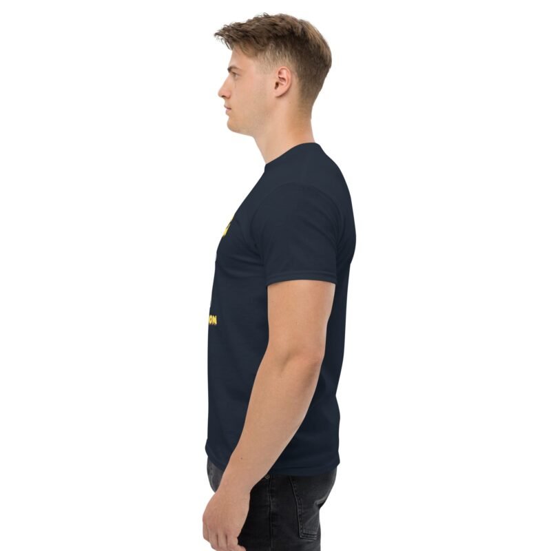 UFO T-Shirt: My First Abduction with Beer Print - Unisex classic tee - Imagen 15