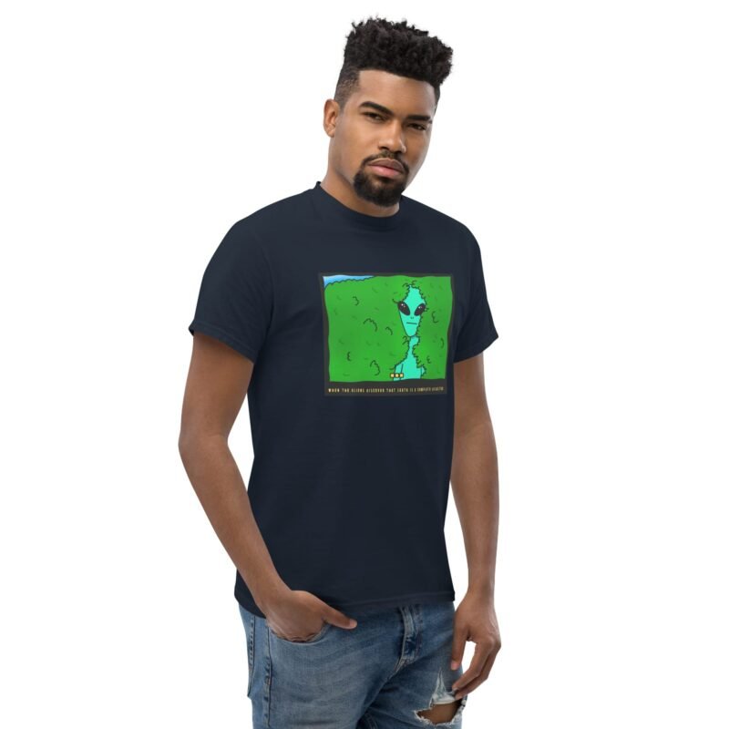 Alien T-Shirt: Fun The Simpsons Meme - Unisex classic tee - Imagen 24