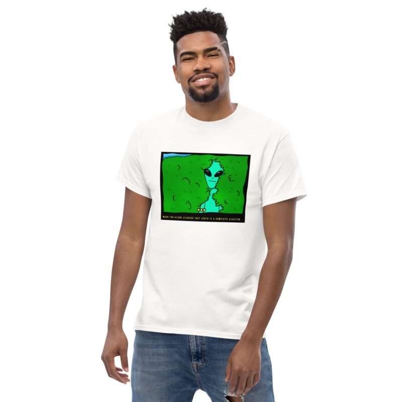 Alien T-Shirt: Fun The Simpsons Meme - Unisex classic tee - Imagen 34