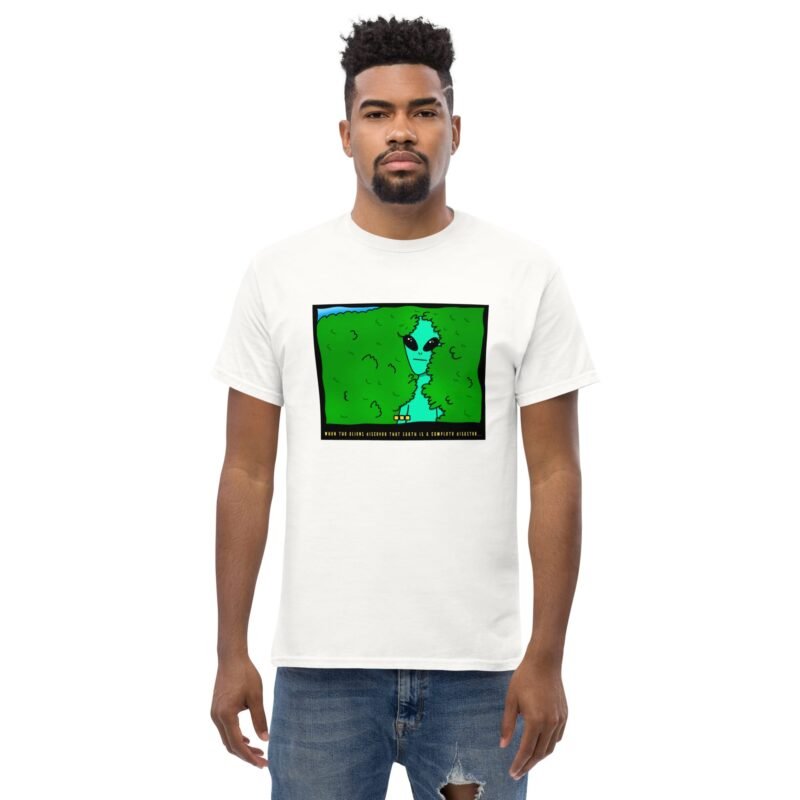 Alien T-Shirt: Fun The Simpsons Meme - Unisex classic tee - Imagen 33
