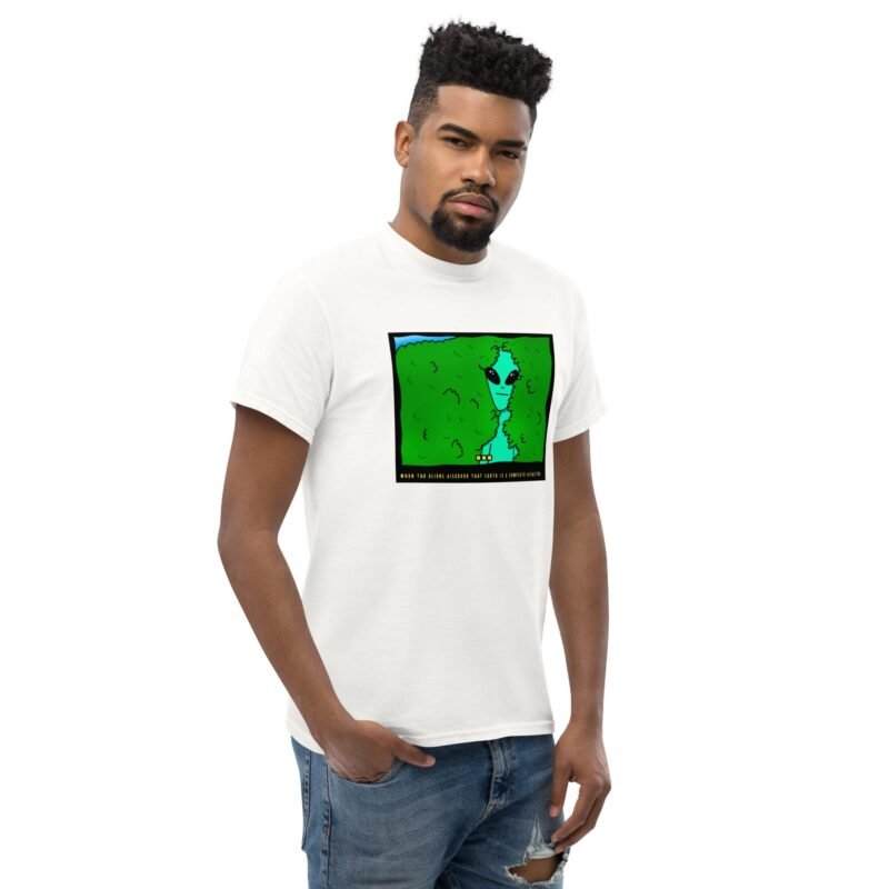 Alien T-Shirt: Fun The Simpsons Meme - Unisex classic tee - Imagen 40