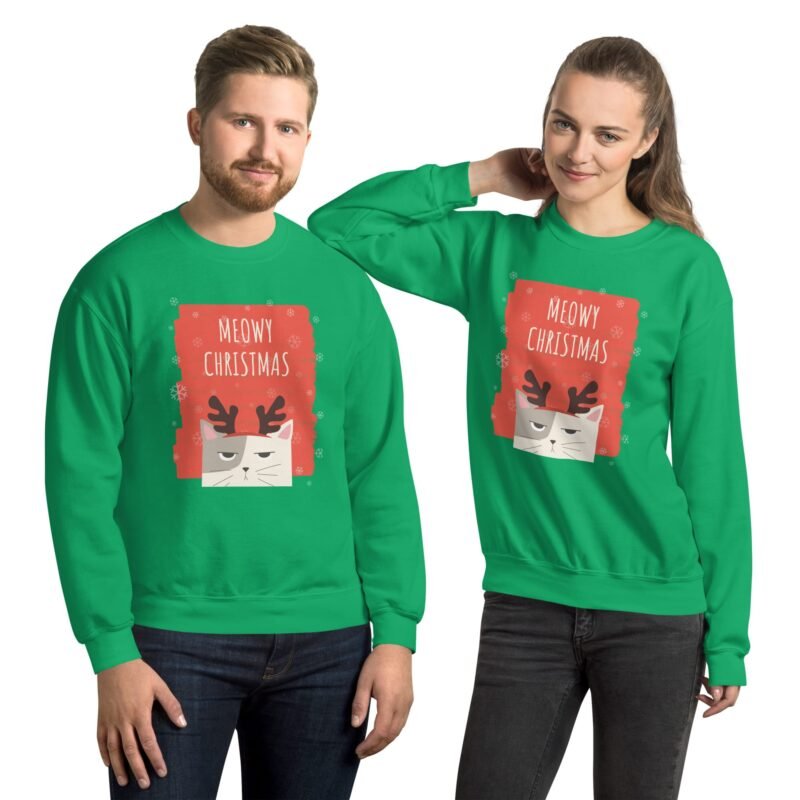 Meowy Christmas - Unisex Sweatshirt