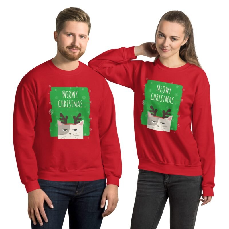 Meowy Christmas - Unisex Sweatshirt